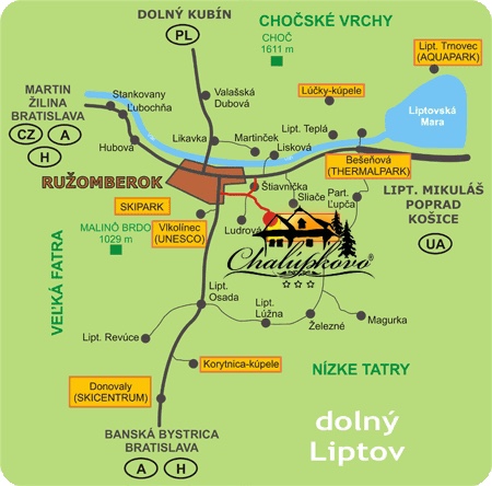 mapa new - Chalupkovo